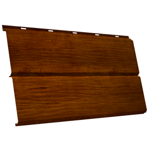 ЭкоБрус new 3D 0,45 Print Premium с пленкой Golden Wood Intense FTC