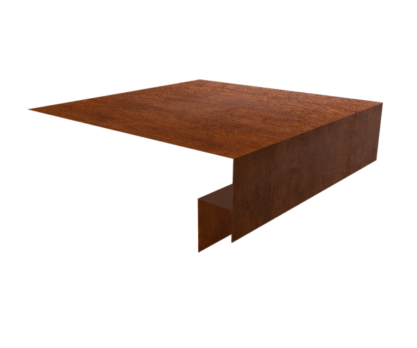 Планка околооконная сложная Экобрус Grand Line 200х50х25 0,45 Print Premium Golden Wood Fresh TwinColor (3м)