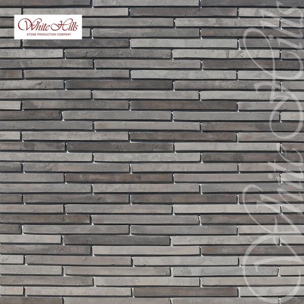 Рядовая плитка White Hills Design Реген брик 693-80 с расшивкой 1,2 см, норма упаковки 0,894 м2