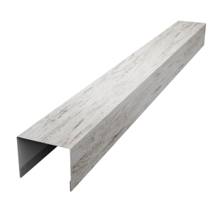Крышка жалюзи Palermo 0,45 Print Elite Snow Wood TwinColor (2,5м)