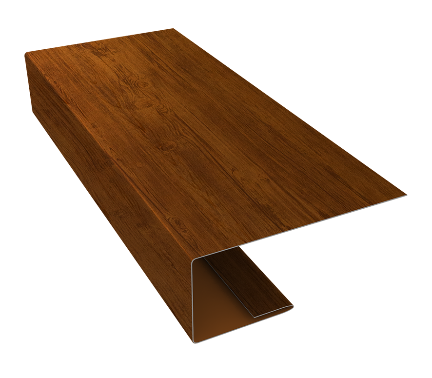 J-Профиль 18мм 0,45 Print Elite Golden Wood TwinColor (3м)