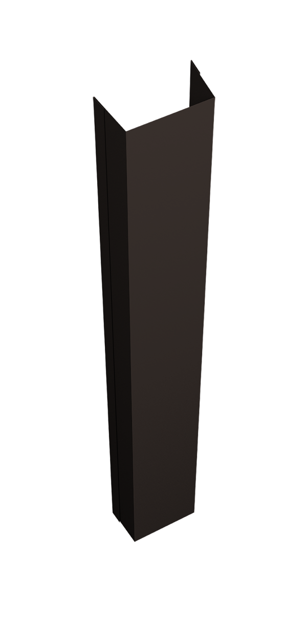 Крепежная планка нижняя Texas 0,45 Drap-double TX RR 32 темно-коричневый (3м)