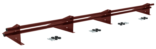 Снегозадержатель трубчатый универсальный Optima плюс RAL 3009 3м