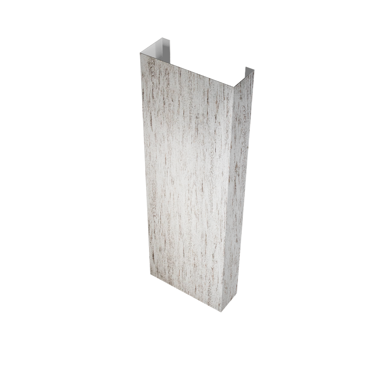 Полустолб для С20 0,45 Print Elite с пленкой Snow Wood TwinColor (L1,8)