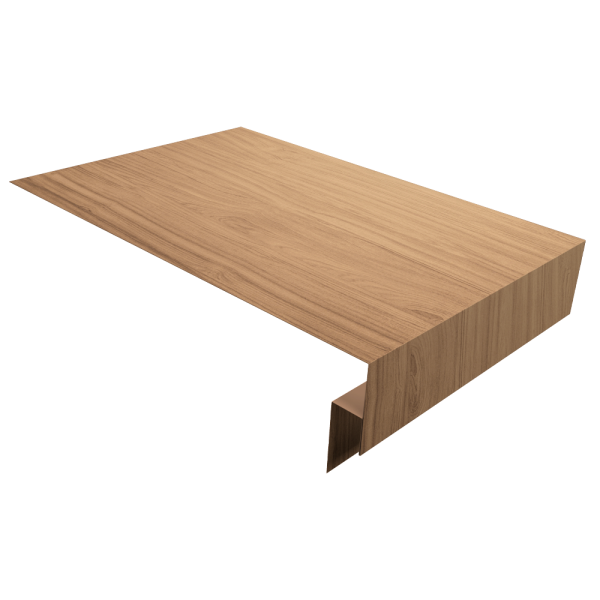 Планка околооконная сложная 250х50х12 (j-фаска) 0,45 Print Elite Honey Wood TwinColor (2м)