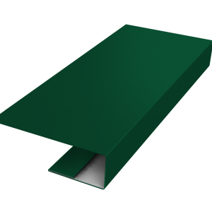 J-Профиль 12мм 0,45 Drap TX RAL 6005 зеленый мох (2м)