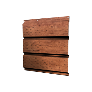 Софит металлический полная перфорация 0,45 Print Premium с пленкой Rowan Wood Intense FTC