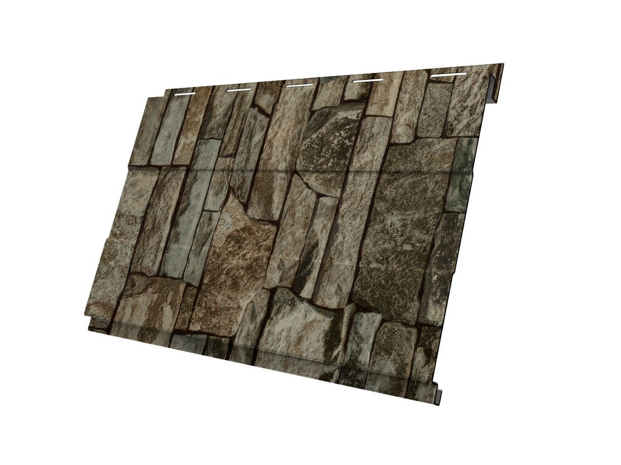Софит Вертикаль 0,2 prof Grand line 0,45 Print Elite с пленкой Fine Stone TwinColor