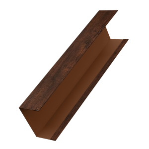 Крышка жалюзи Milan, Tokyo (для калиток, ворот) 0,45 Print Premium Cherry Wood Dark FTC (2,5м)