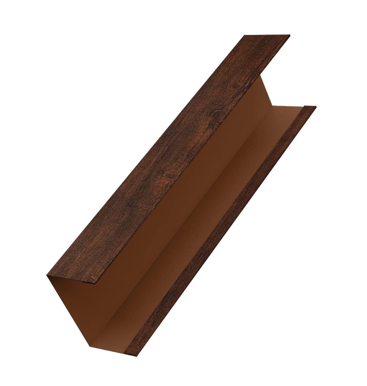 Крышка жалюзи Milan, Tokyo (для калиток, ворот) 0,45 Print Premium Cherry Wood Dark FTC (2,5м)