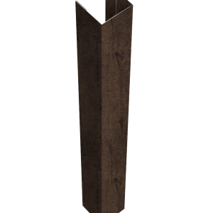 Стойка жалюзи Texas для монтажа с крепежным вкладышем 0,45 Print-Double Premium Antique Wood (1,8м)