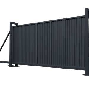 Ворота откатные Estet 2,0х4,5 RAL 7024