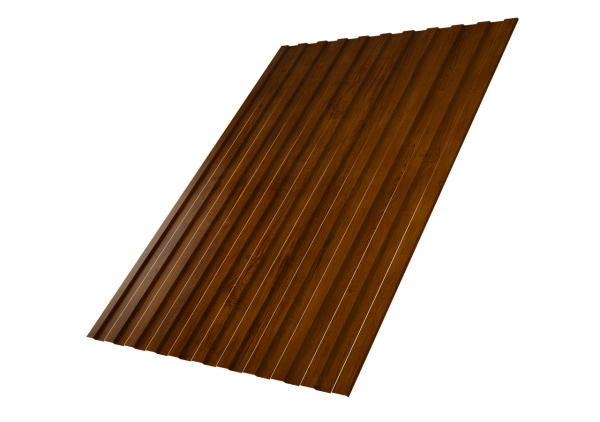 Профнастил С8A v01 0,4 Print Premium Golden Wood Intense FTC