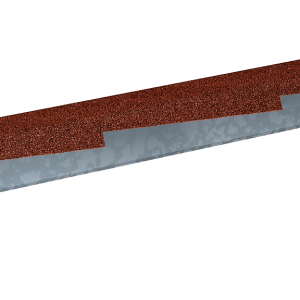 Планка фронтонная резная левая Gerard 1,2м (сталь), цвет 231