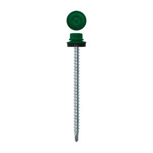 Саморез кровельный Daxmer 4,8х70 (100шт) сверло №1 RAL 6029