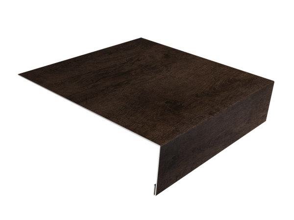 Планка лобовая/околооконная простая 190х50 0,45 Print-Double Premium Antique Wood (3м)