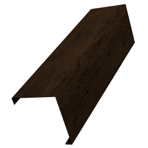 Декоративная накладка на столб универсальная угловая 60х60 для забора жалюзи 0,45 Print-double Elite Antique Wood (3м)