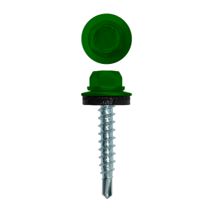 Саморез кровельный 4,8х29 (250шт) сверло №1 RAL 6002