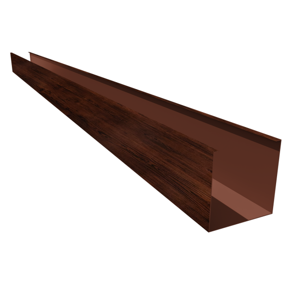 Кубообразная рейка GL Ш50/В50 Cherry Wood Al 0,4 L=3м