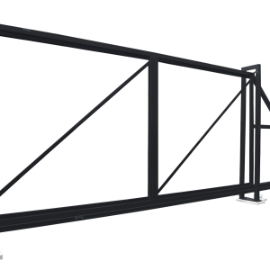Ворота откатные Colority Zinc 2,03x5,0 RAL 7024