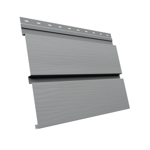Квадро брус 3D 0,5 Satin с пленкой RAL 7004 сигнальный серый