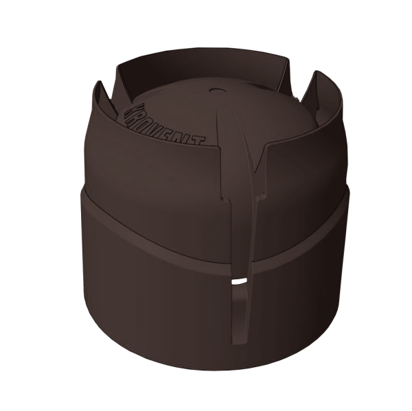Колпак Krovent Hupcap 270 new коричневый