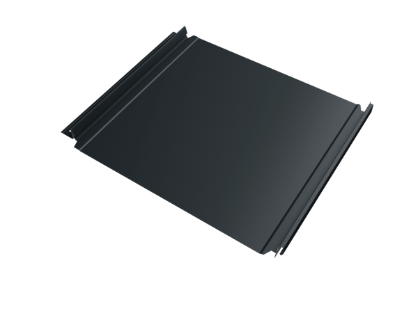 Кликфальц Double Pro Grand Line 0,45 Drap TX с пленкой на замках RAL 7016 антрацитово-серый