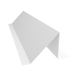 Планка снегозадержания 0,45 PE-Double с пленкой RAL 9003 сигнальный белый (2м)