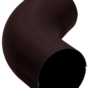 Колено 60 град GL PU Matt 90 мм RAL 9005 черный