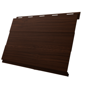 Софит Вертикаль 0,2 prof Grand line 0,45 Print Elite с пленкой Choco Wood TwinColor