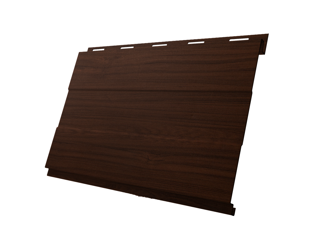 Софит Вертикаль 0,2 prof Grand line 0,45 Print Elite с пленкой Choco Wood TwinColor