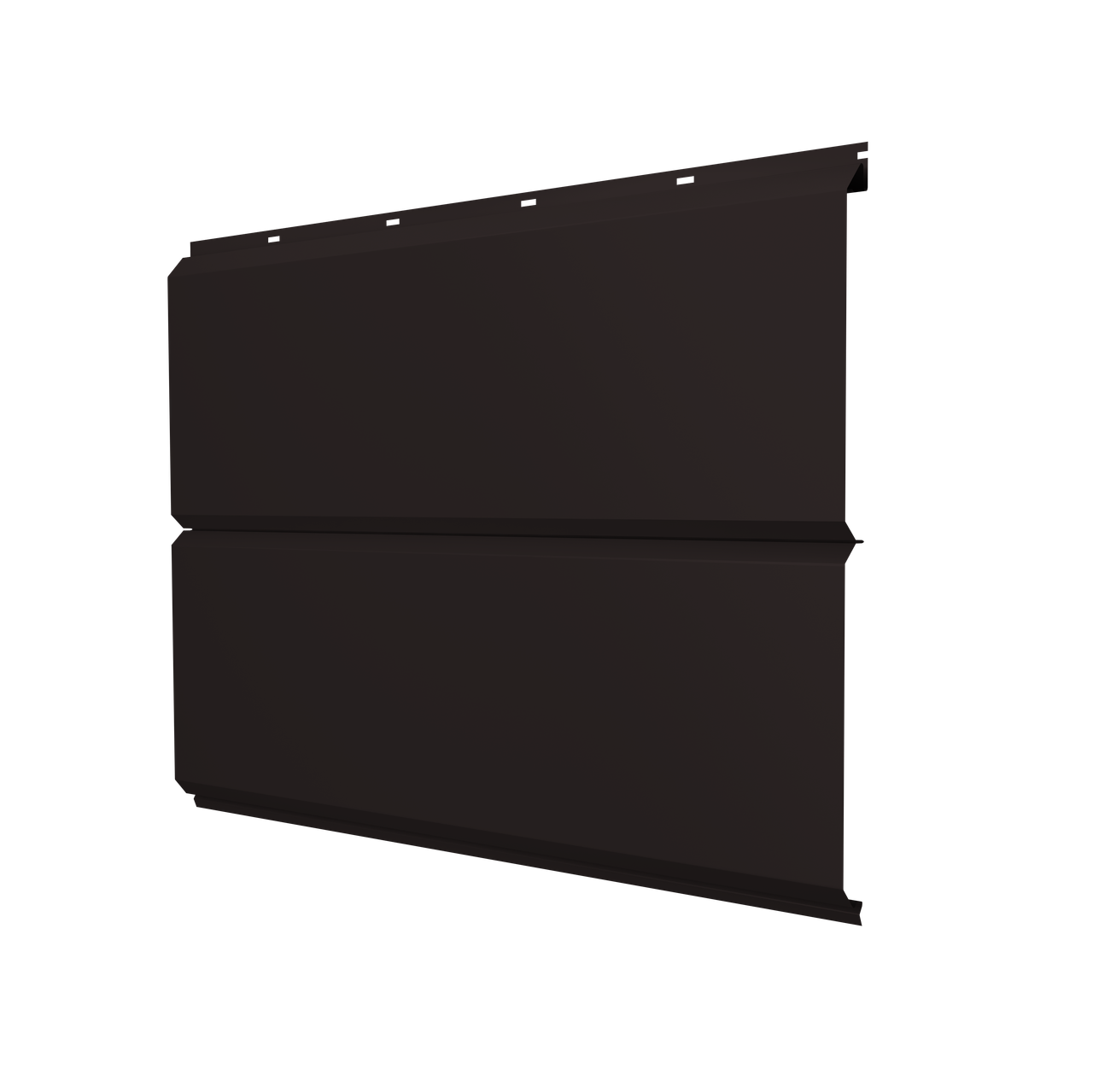 Софит ЭкоБрус new без перфорации 0,5 Satin Matt TX RAL 9005 черный