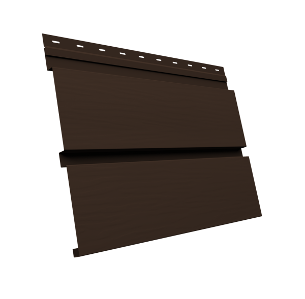 Квадро брус 3D 0,45 Drap TwinColor с пленкой RAL 8017 шоколад