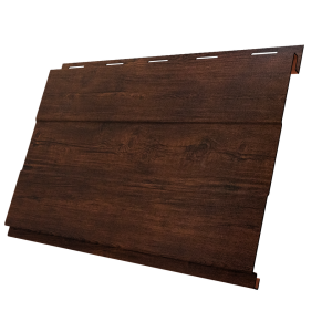 Софит Вертикаль 0,2 prof Grand line 0,45 Print Premium Cherry Wood Dark FTC