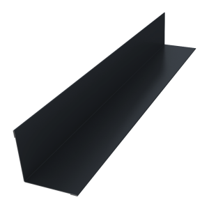 Угол внутренний 50х50 0,5 Satin Matt TX RAL 7024 мокрый асфальт (2м)
