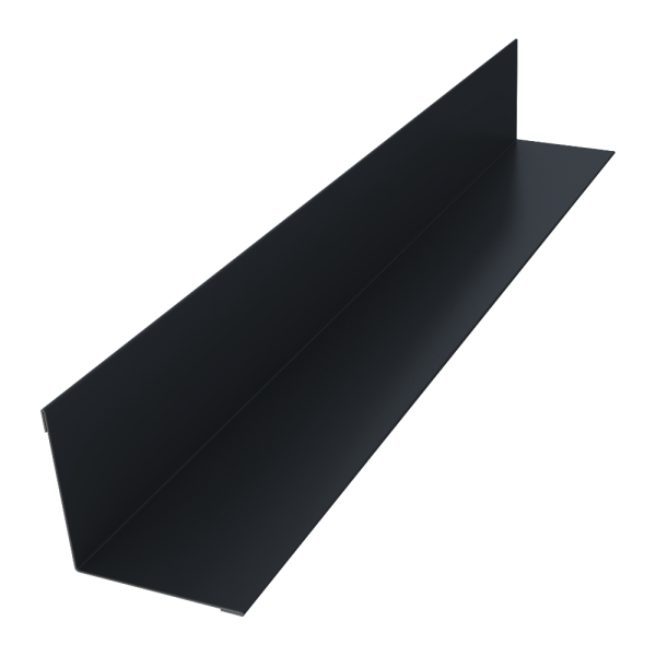 Угол внутренний 50х50 0,5 Satin Matt TX RAL 7024 мокрый асфальт (2м)