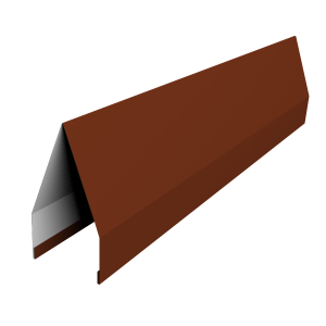 Ламель забора жалюзи Tokyo new 0,45 PE RAL 3009 оксидно-красный