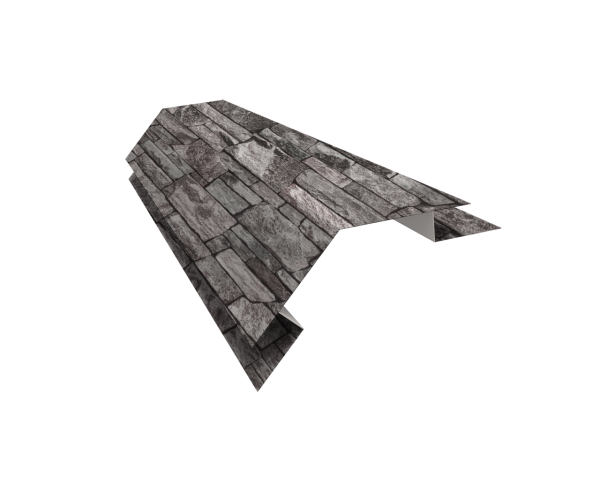 Угол внешний сложный 75х75 135 градусов 0,45 Print Elite Fine Stone TwinColor (3м)