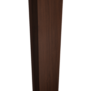 Крепежная планка нижняя Texas 0,45 Print Elite Choco Wood TwinColor (2м)