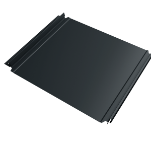 Кликфальц Double Pro Grand Line 0,5 Velur X с пленкой на замках RAL 7016 антрацитово-серый