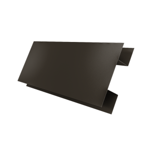 Планка H-образная Блок-Хаус new Grand Line 0,5 Atlas X с пленкой RR 32 темно-коричневый (2м)