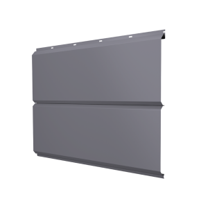 Софит ЭкоБрус new без перфорации 0,5 PE RAL 7004 сигнальный серый