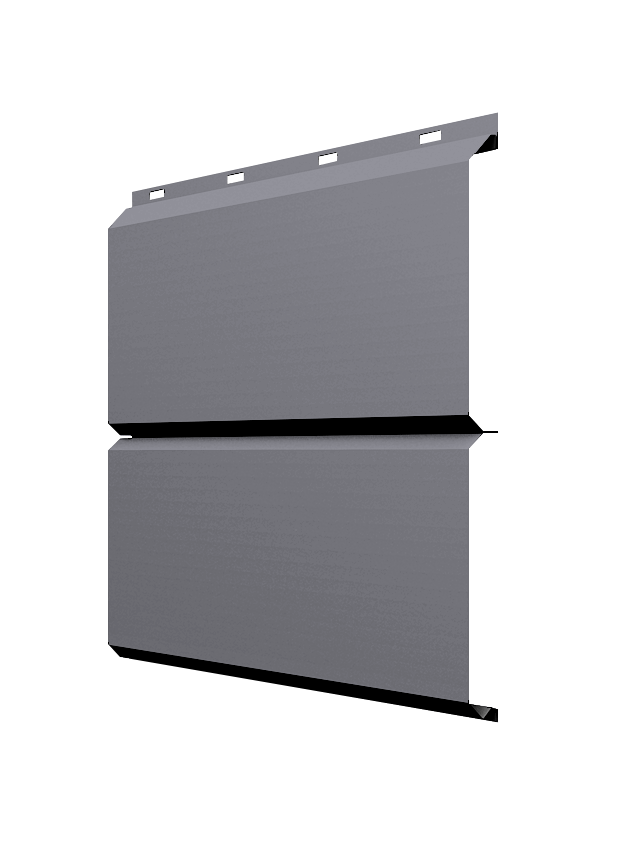 Софит ЭкоБрус new без перфорации 0,5 Satin RAL 7004 сигнальный серый