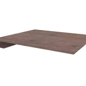 Планка завершающая 0,45 Print Elite White Wood TwinColor (3м)