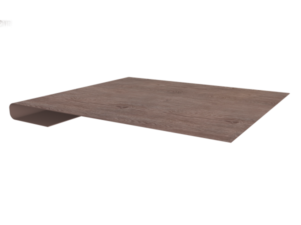 Планка завершающая 0,45 Print Elite White Wood TwinColor (3м)