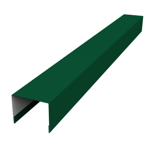 Крышка жалюзи Palermo 0,45 Drap RAL 6005 зеленый мох (2,5м)