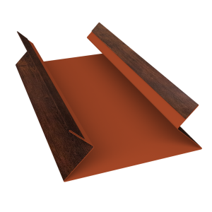 Планка угла внутреннего составная верхняя 0,45 Print Premium Cherry Wood Dark FTC (3м)