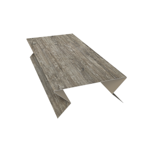 Планка угла внешнего составная нижняя 0,45 Print Elite Nordic Wood TwinColor (3м)