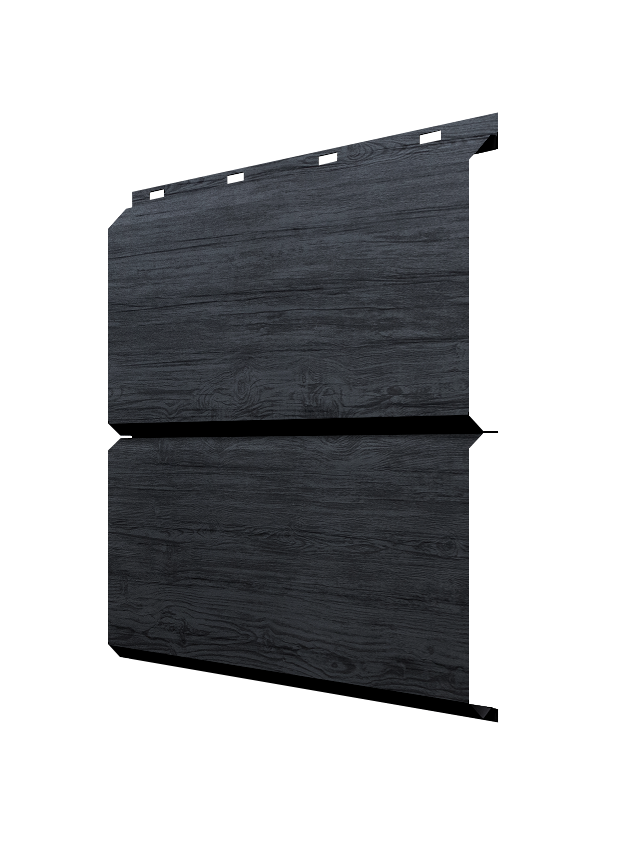 Софит ЭкоБрус new без перфорации 0,45 Print Premium Grey Wood TwinColor