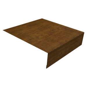 Планка околооконная простая 200х50 0,45 Print Elite Golden Wood TwinColor (2м)